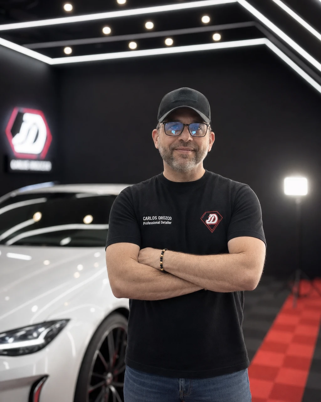 Carlos Osorio, fundador de Diamond Details, detailer profesional en Alicante